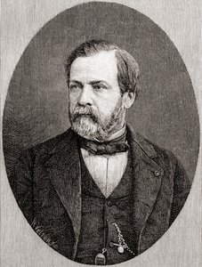 Louis Pasteur, aus The Century Illustrated Monthly Magazine, veröffentlicht 1884